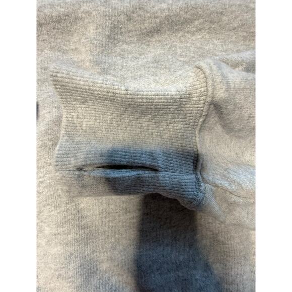 Aerie Offline Ott Fleece Cropped Hoodie Gray Size Large - Picture 9 of 9